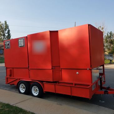 BBQ Smoker Trailer