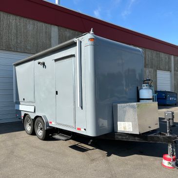 Top of the line catering trailer