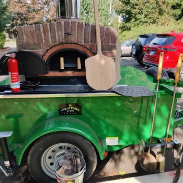 Wood-fired Pizza Oven Trailer
