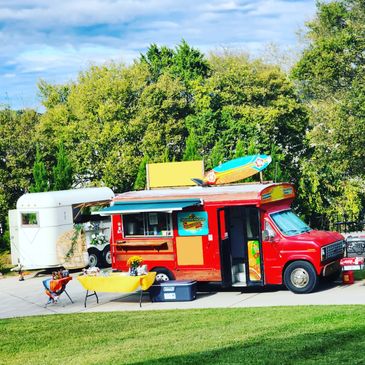 Bright Red Chattanooga Food Truck