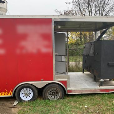 BBQ Food Trailer
