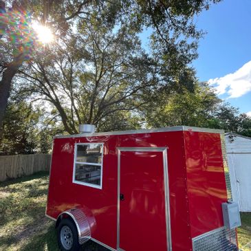 2023 NEW 6x12 Food Trailer