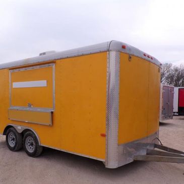 Snow Cone Concession Trailer