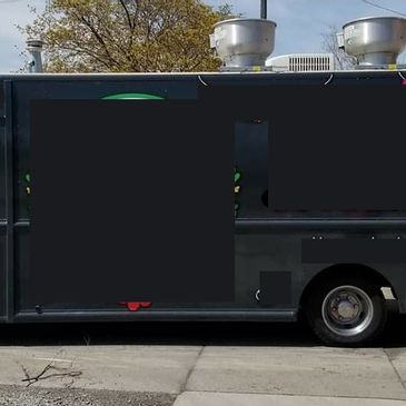 Food Truck with TWO Propane Tanks