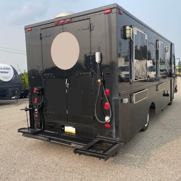 Black Turnkey Chevy Food Truck for Sale