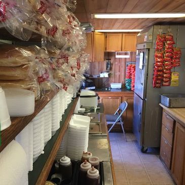 Bbq concession trailer