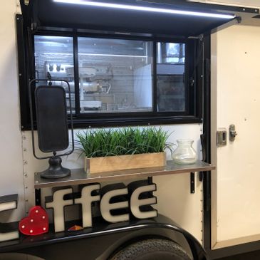 12-Foot Coffee & Tea Trailer for Sale
