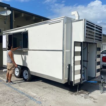 16-ft Complete Concession Trailer