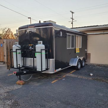 New 16-foot Food Trailer for Sale