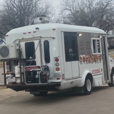 20-foot Shuttle Bus Converted to Food Truck