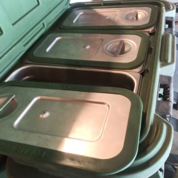 REAL MILITARY FIELD KITCHEN ORIGINAL EQUIPMENT