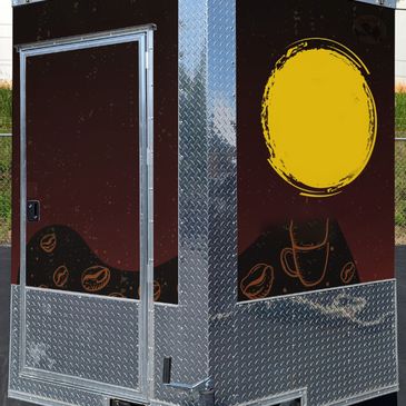 12-ft Coffee Trailer for Sale