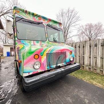 Colors of the Rainbow Food Truck for Sale