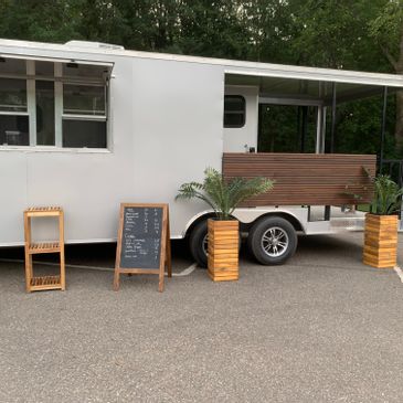Coffee Trailer with Paddle Board Rental