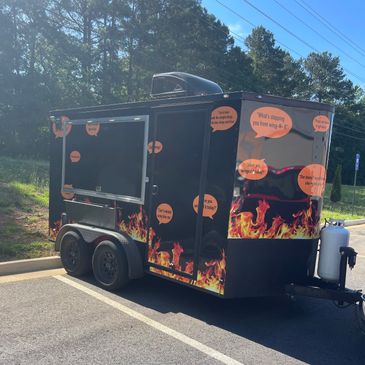 Fired up Food Trailer with Beautiful Interior Tiling
