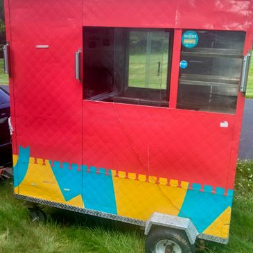 Adorable Custom Food Cart Ready for Vending