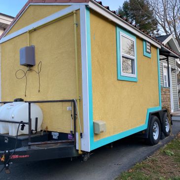 House Themed Concession Trailer