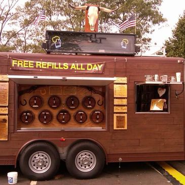 Barrel Tap Wagon Food Trailer