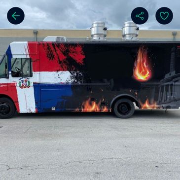 Fully Equipped Food Truck with Flare