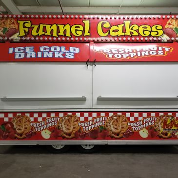 Funnel Cake Concessions Trailer