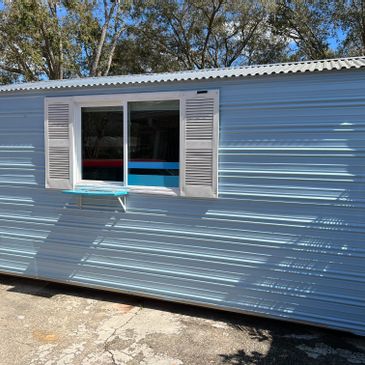 Baby Blue Concession Shack