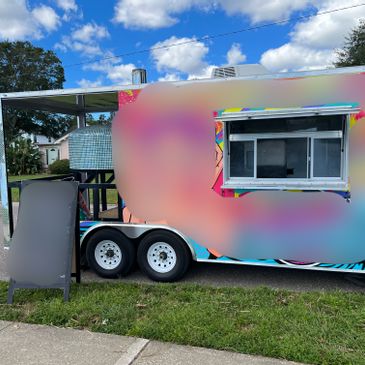 Porch-Style Food Trailer