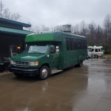 One-of-a-Kind, Ready-to-Roll Food Bus!
