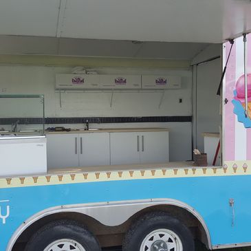 Ice Cream Mobile Concession Trailer