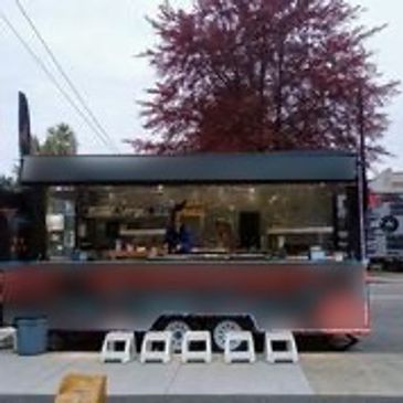 Custom built concession trailer