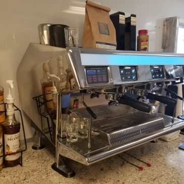 Mobile cafe espresso trailer RARE