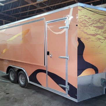 Customized Mobile Bar / Food Trailer for Sale