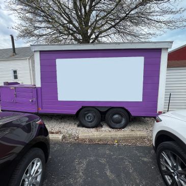Wholly Unique, Custom Built Food Trailer
