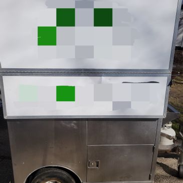 Propane-Fueled Hot Dog Cart