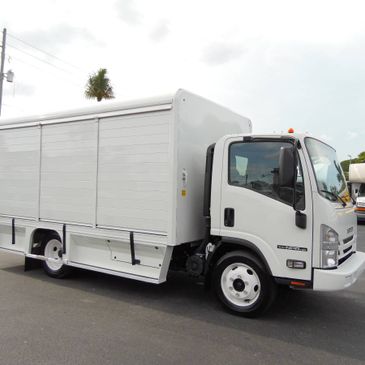 2021 Isuzu NPR Beverage Truck