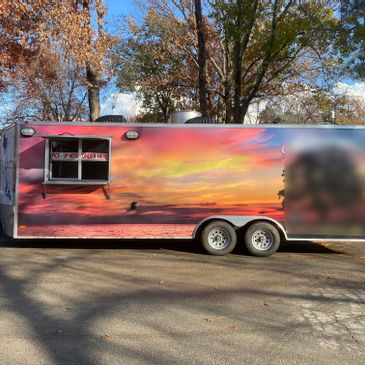 30ft Fully Stocked Kitchen Trailer