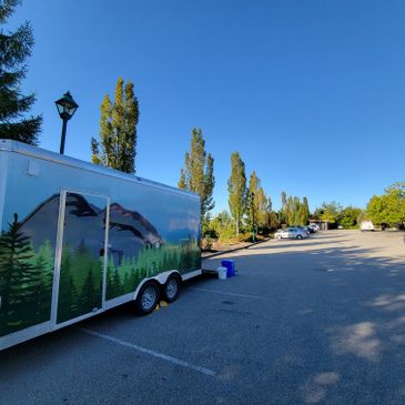 Mobile Cafe and Shaved Ice Trailer