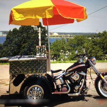 Harley Davidson Food Cart