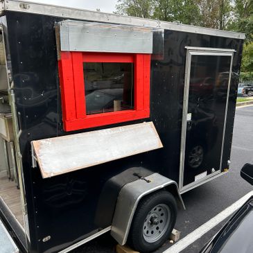 6'x12' Diamond Cargo V-Nose Trailer