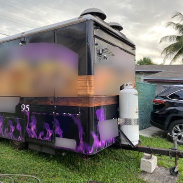 Food truck trailer