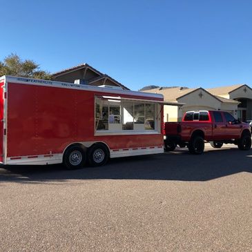 Wood Burning Oven Trailer