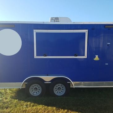 Like New 2021 Eagle Cargo 7x16 Food Trailer