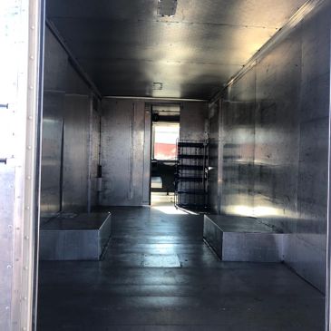Empty Step Van