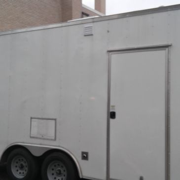 Italian Ice Concession Trailer and Sleeper Trailer