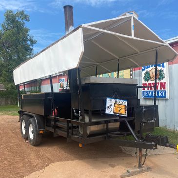 Open-Air BBQ Trailer