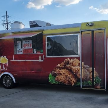 Shuttle Bus Converted to 26' Food Truck