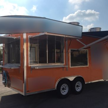 Barley used concession trailer