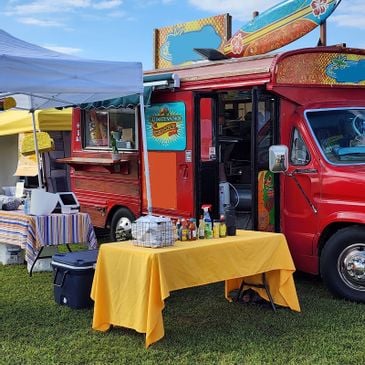 Bright Red Chattanooga Food Truck