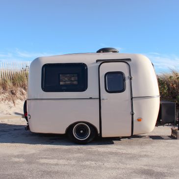Vintage Scamp Camper Concession Trailer