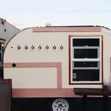 Custom Teardrop Draft Beer/Coffee Trailer