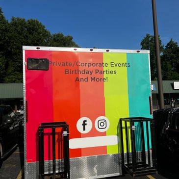 New Rainbow Concession Trailer